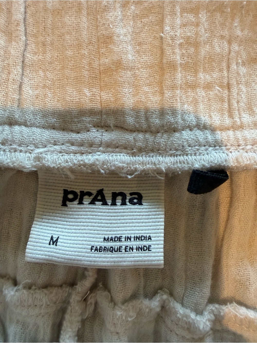 Light Beige Women’s Casual Linen-Blend Pants - Picture 3 of 3